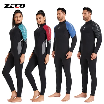 3 мм водолазный костюм, мужской модный цельный купальник, женский теплый и солнцезащитный костюм с длинным рукавом, парусный спорт, серфинг, водолазный костюм