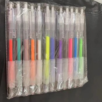 3D Трехмерная Желейная Ручка Цветная Гелевая Ручка Студенческая Милая Ручка DIY Многоцветная Ручка Для Рисования Граффити Керамическая Металлическая Стеклянная Ручка Для Ногтей