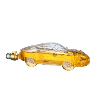 750 мл роскошный стеклянный графин для виски в форме автомобиля, не содержащий свинца, для ликера Скотч Бурбон