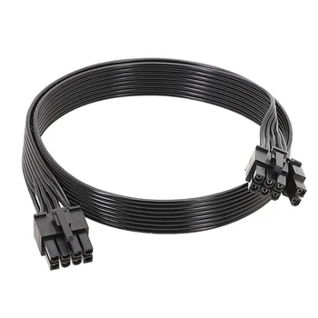 8-контактный- 8-контактный (6 + 2) кабель питания PCIe 18AWG для видеокарт - 50 см Прямая поставка