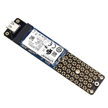 M.2NGFF Твердотельный диск SSD К USB адаптеру со скоростью 10 Гбит/с M.2 NGFF Адаптер жесткого диска Поддерживает SSD размером 2230/2242/2260/2280