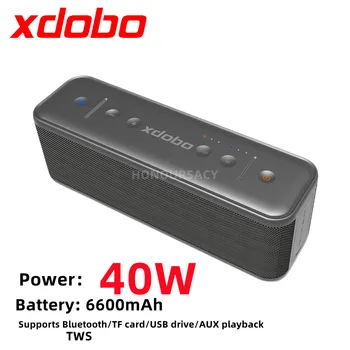 Xdobo 1992 Беспроводной Bluetooth Динамик Открытый водонепроницаемый Сабвуфер Высокой Мощности мощностью 40 Вт Портативная Звуковая Колонка caixa de som sound bar