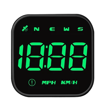 Автомобильный GPS-спидометр со скоростью, превышением скорости Автосигнализация Напоминание о усталости при вождении для всех автомобилей, мотоциклов