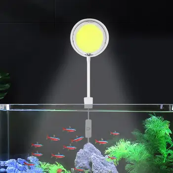 Аквариумный светильник Водонепроницаемый USB Аквариумный светильник Надежный Прочный Светильник для аквариума с пресной водой Зажимная лампа для аквариума Аксессуары для аквариума
