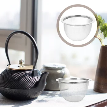 Аксессуар для чашки Металлический заварочный прибор Прочное ситечко для чая Лейкер Ультратонкий заварочный чайник для чая из нержавеющей стали