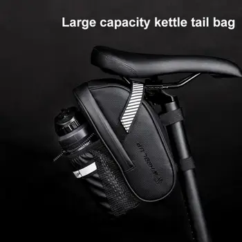 Велосипедная седельная сумка, Непромокаемые велосипедные сумки, велосипедная седельная сумка для рефлекторной задней части, большая крышка, Подседельный штырь, Аксессуары для велоспорта MTB
