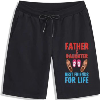 Мужские шорты на День отцов, обувь, лучшие друзья отца и дочери, мужские шорты в подарок, повседневные мужские шорты