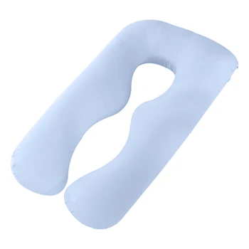 Наволочка для беременных женщин, U-образное боковое постельное белье для сна, чехол для подушки для беременных