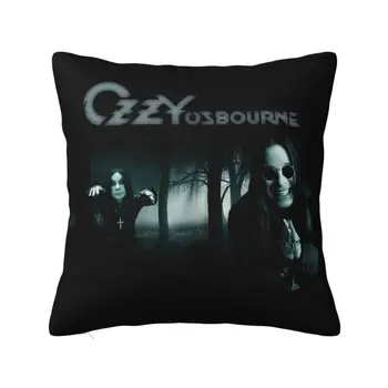Наволочка для подушки Ozzy Osbourne Hard Rock 45x45 с декоративной печатью для дома, Гламурная Металлическая наволочка для автомобиля, двухсторонняя