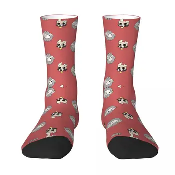 Носки Chibi Eda И King Socks Harajuku, Впитывающие Пот Чулки, Всесезонные Носки, Аксессуары для Подарков Унисекс