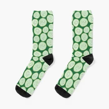 Носки с цифровым рисунком Fresh Inside - Cucumber, женские носки, спортивные носки для мужчин