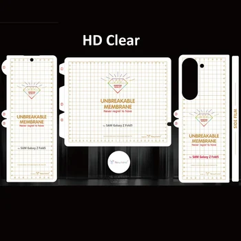 Олеофобная Гидрогелевая Мягкая Тонкая Пленка Для Samsung Galaxy Z Fold5 Fold 5 4 3 Матовый HD Защитный Кожух Прозрачный Протектор Экрана