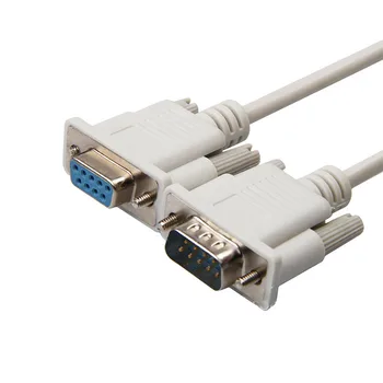 Последовательный кабель DB9, 9-контактный последовательный кабель RS232, удлинитель для ПК, 9-контактный кабель-адаптер 1,5 м/3 м