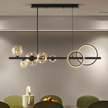 Современные подвесные светильники Подвесной светильник внутреннее освещение светодиодная люстра декор гостиной hogar moderno lamparas столовая