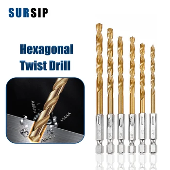 Спиральное сверло HSS M35 с кобальтовым покрытием Набор спиральных сверл для сверления отверстий по дереву металлу из нержавеющей стали по дереву металлу