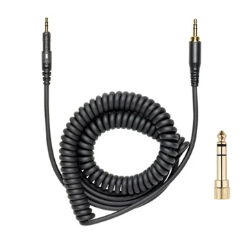 Удлиненный кабель 3,5 мм для наушников ATH M50X M40X с разъемами 6,5 мм Прямая поставка